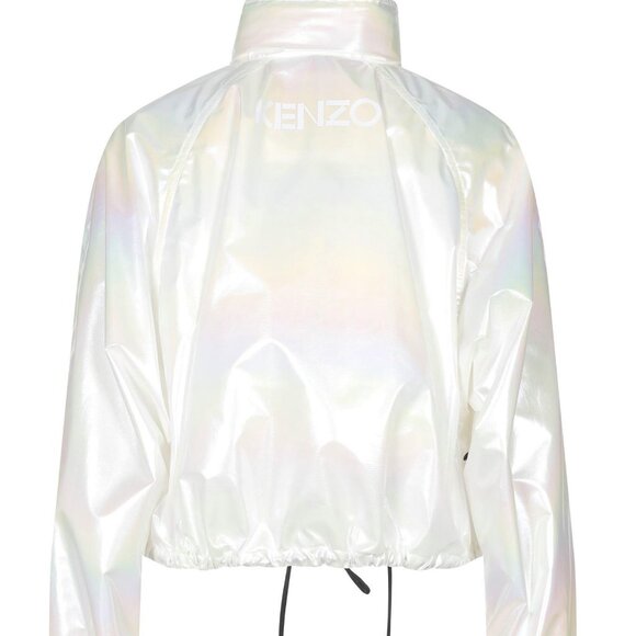 Iridescent tech crop jacket - Picture 2 of 14